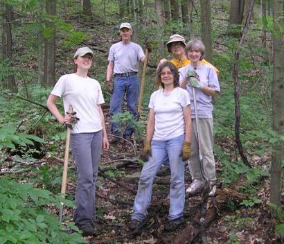 Bear Run Nature Reserve Stewardship Workday June 2008